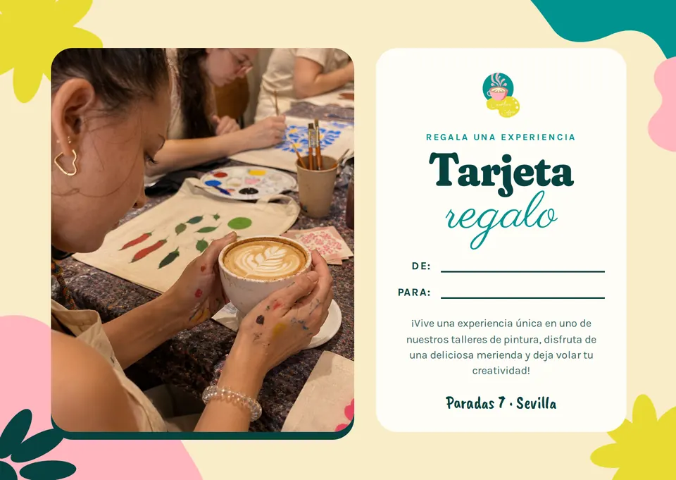 Tarjeta regalo Creative Coffee